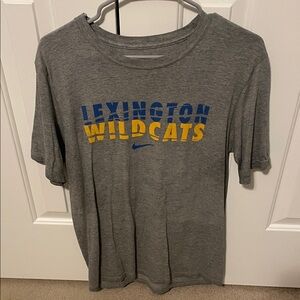 Nike Unisex Gray Lexington Wildcats T-shirt Small (Good)